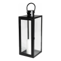 Lanterna decorativa 63 cm preta