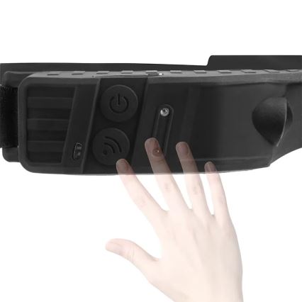 Lanterna frontal recarregável LED regulável com sensor LED/8W/5V IP44 570 lm 2000 mAh