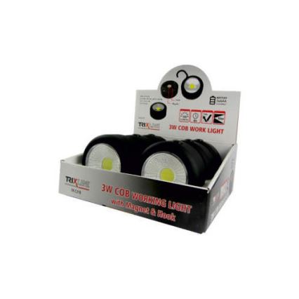 Lanterna LED com gancho e íman LED/3W/3xAAA