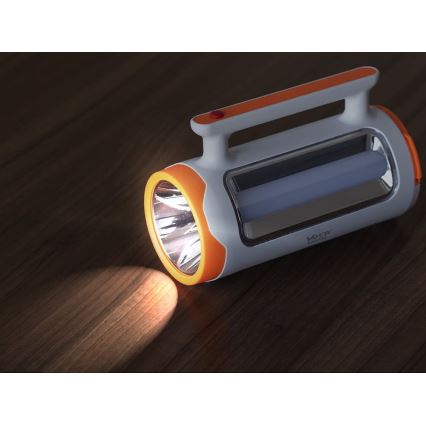Lanterna LED com regulação 2em1 com função power bank LED/5W/230V 3500 mAh
