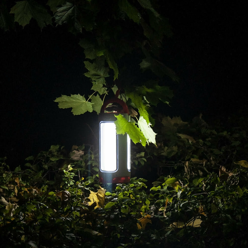 Lanterna LED com regulação 2em1 com função power bank LED/5W/230V 3500 mAh