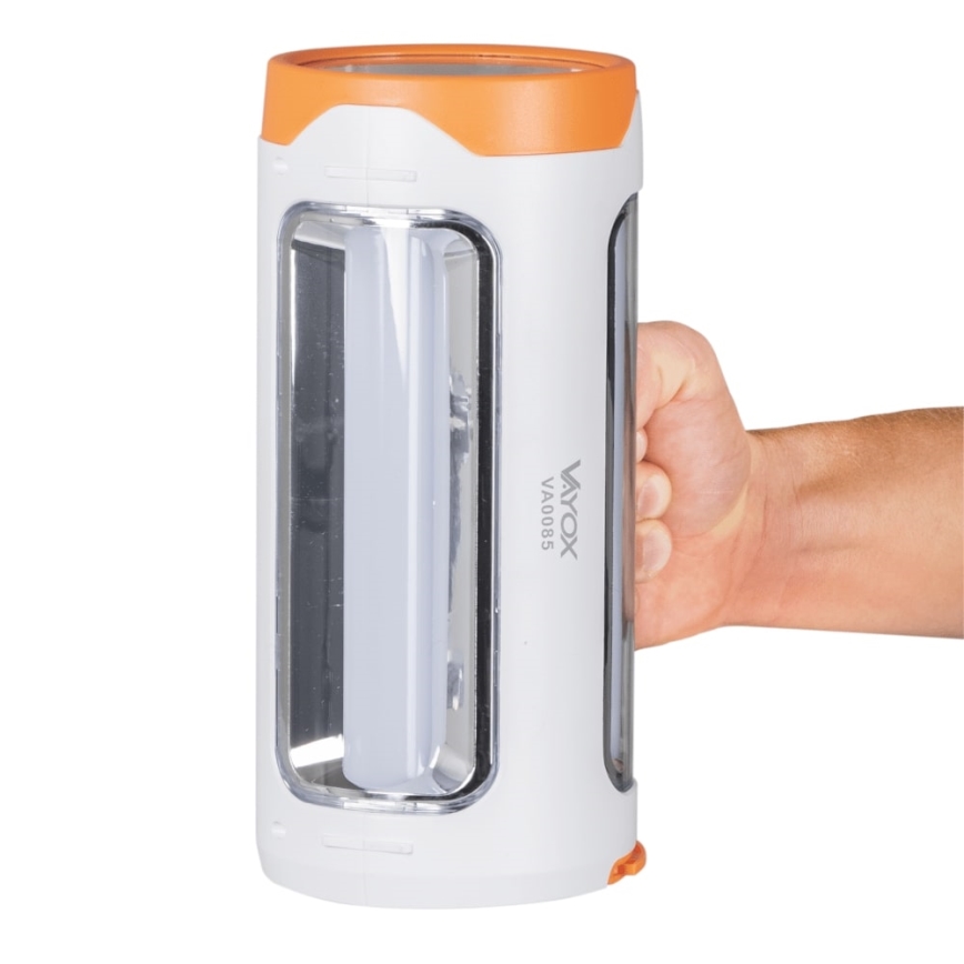 Lanterna LED com regulação 2em1 com função power bank LED/5W/230V 3500 mAh