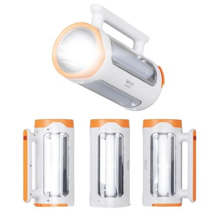 Lanterna LED com regulação 2em1 com função power bank LED/5W/230V 3500 mAh