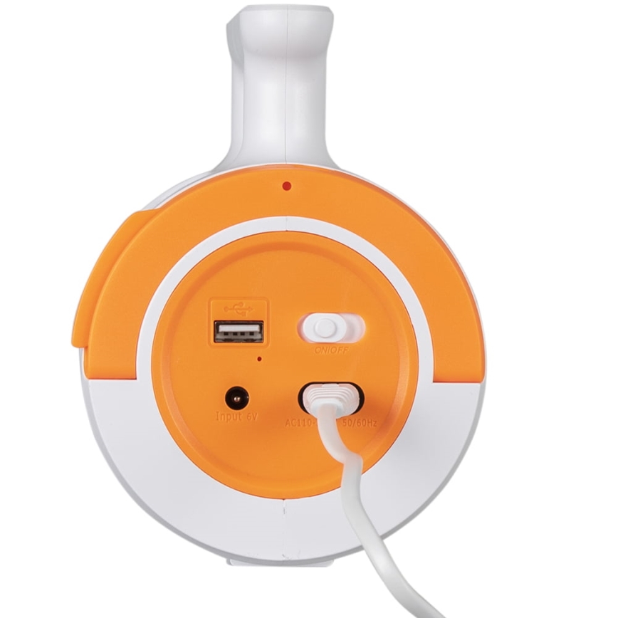 Lanterna LED com regulação 2em1 com função power bank LED/5W/230V 3500 mAh