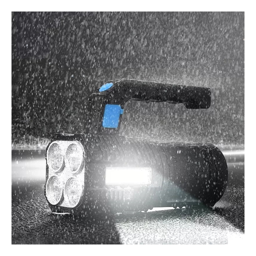 Lanterna LED com regulação LED/5V IPX4 250 brilhante 1200 mAh