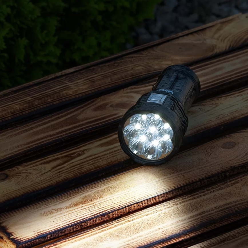 Lanterna LED com regulação LED/5V IPX4 600 brilhante 1200 mAh