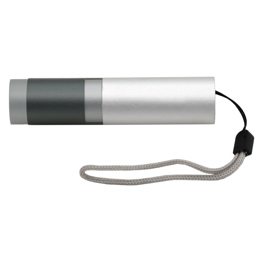 Lanterna LED LED/400mAh branca/cinzenta