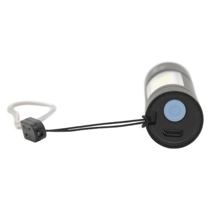 Lanterna LED LED/400mAh preta
