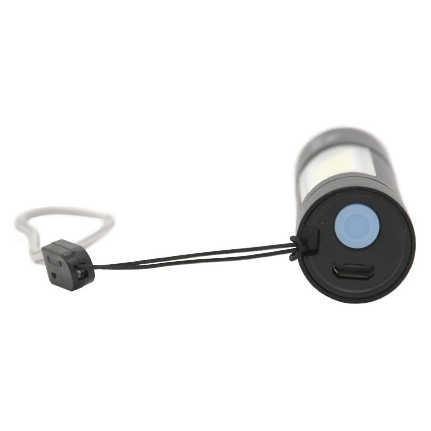 Lanterna LED LED/400mAh preta