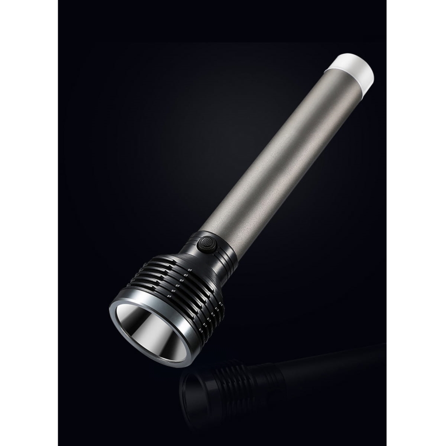 Lanterna LED recarregável LED/6,5W/3,7V 2400 mAh