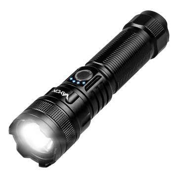 Lanterna LED regulável e com power bank LED/10W/5V IPX4 600 brilhante 2000 mAh
