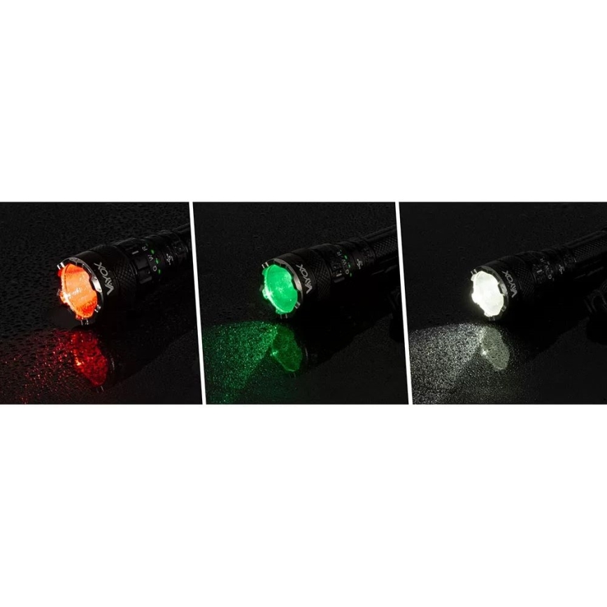 Lanterna LED RGBW com regulação LED/15W/5V IP66 1500 brilhante 2000 mAh