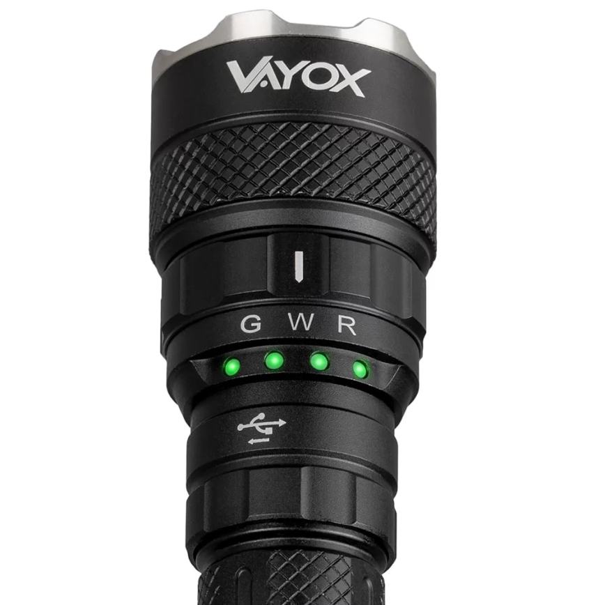 Lanterna LED RGBW com regulação LED/15W/5V IP66 1500 brilhante 2000 mAh