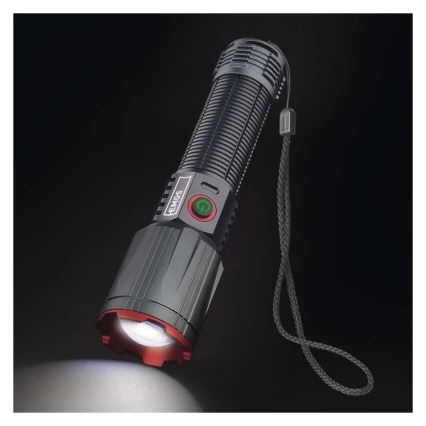 Lanterna metálica recarregável LED/5V 3000 brilhante 5000 mAh IP43