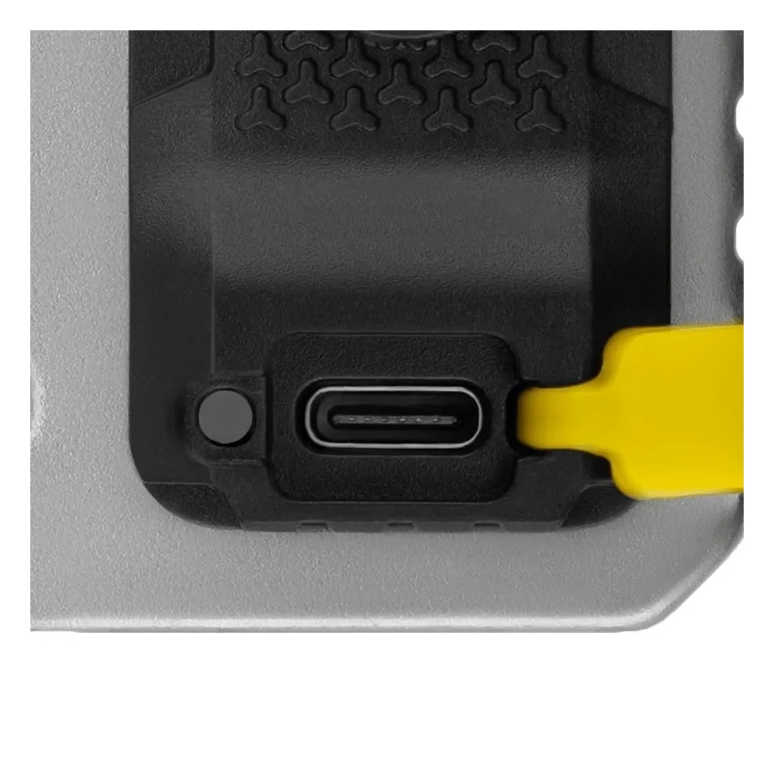 Lanterna multifunções recarregável e regulável LED/1W/5V IP44 400 mAh 50 lm