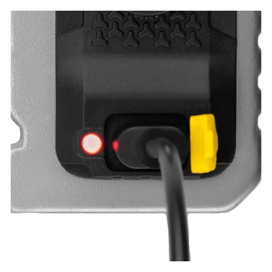 Lanterna multifunções recarregável e regulável LED/1W/5V IP44 400 mAh 50 lm