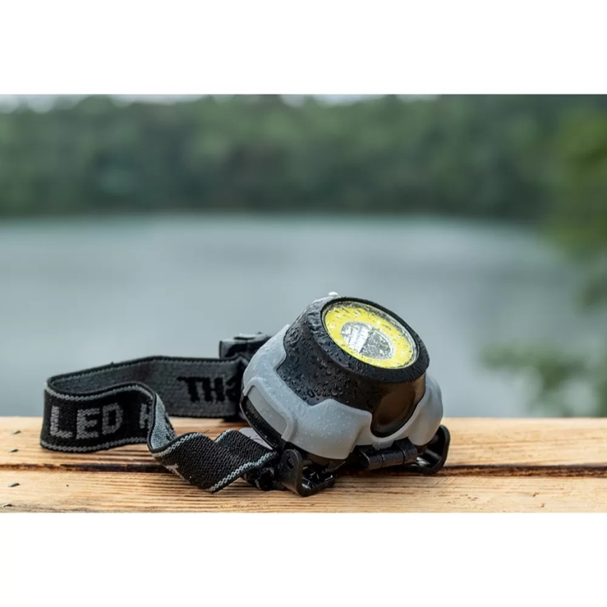 Lanterna para cabeça LED 2xLED/3xAAA IP44 170 lm