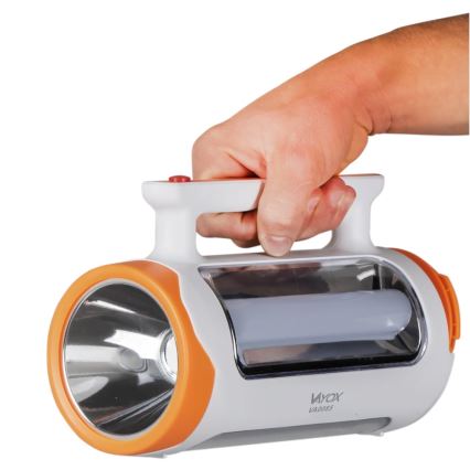 Lanterna recarregável LED dimmerizável 2 em 1 com função powerbank LED/5W/230V 3500 mAh