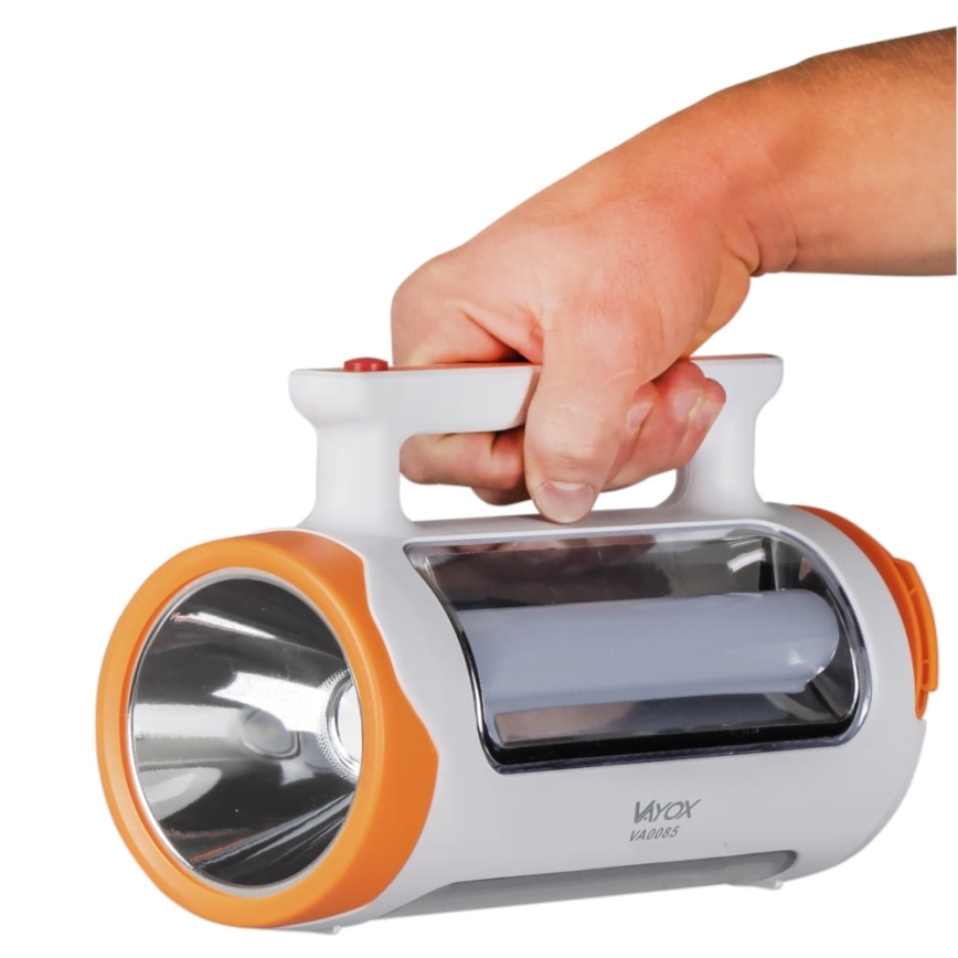 Lanterna recarregável LED dimmerizável 2 em 1 com função powerbank LED/5W/230V 3500 mAh