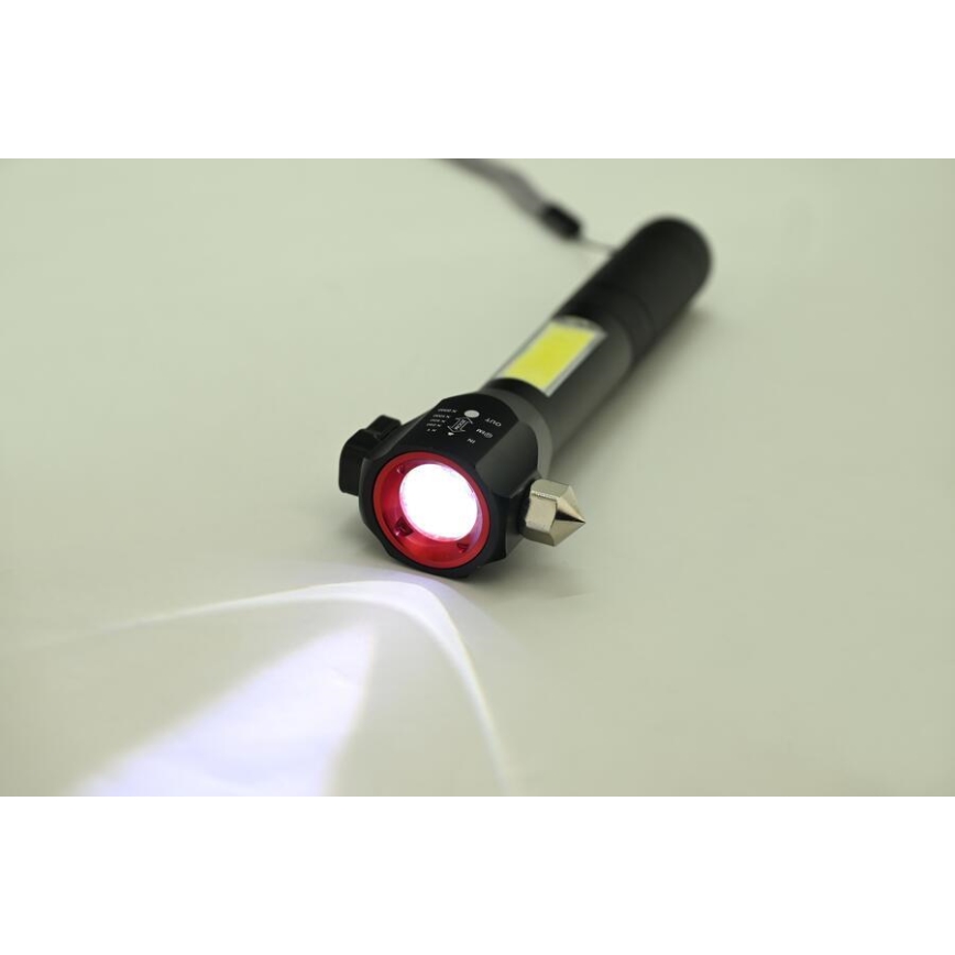 Lanterna recarregável LED/3W/5V 200 lm 1200 mAh