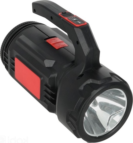 Lanterna recarregável LED/5V 500 lm 1200 mAh preta