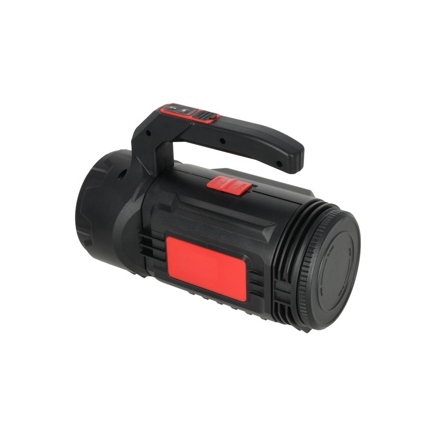 Lanterna recarregável LED/5V 500 lm 1200 mAh preta
