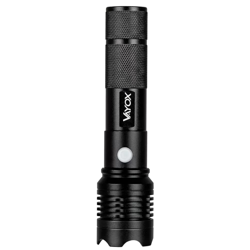 Lanterna recarregável LED LED/10W/5V IPX4 800 brilhante 1200 mAh