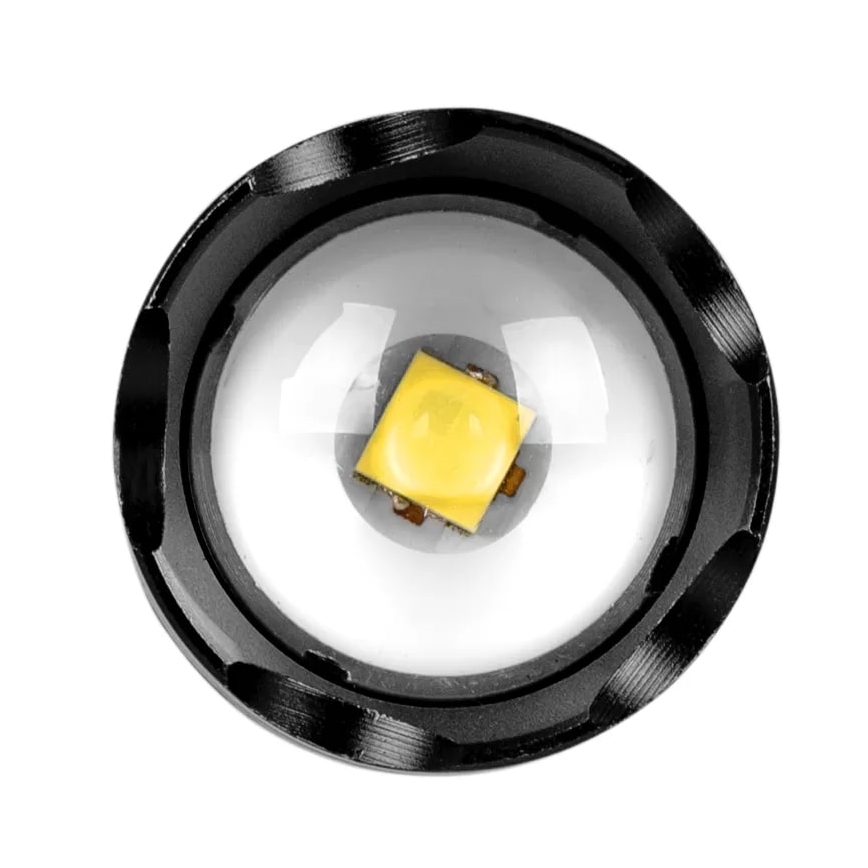 Lanterna recarregável LED LED/10W/5V IPX4 800 brilhante 1200 mAh