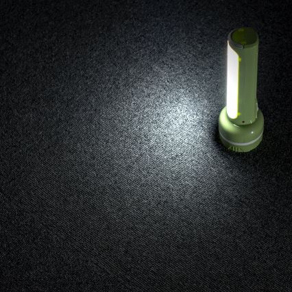 Lanterna recarregável LED LED/1W/230V 330 brilhante 1000 mAh