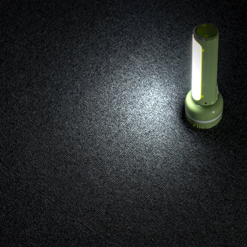 Lanterna recarregável LED LED/1W/230V 330 brilhante 1000 mAh