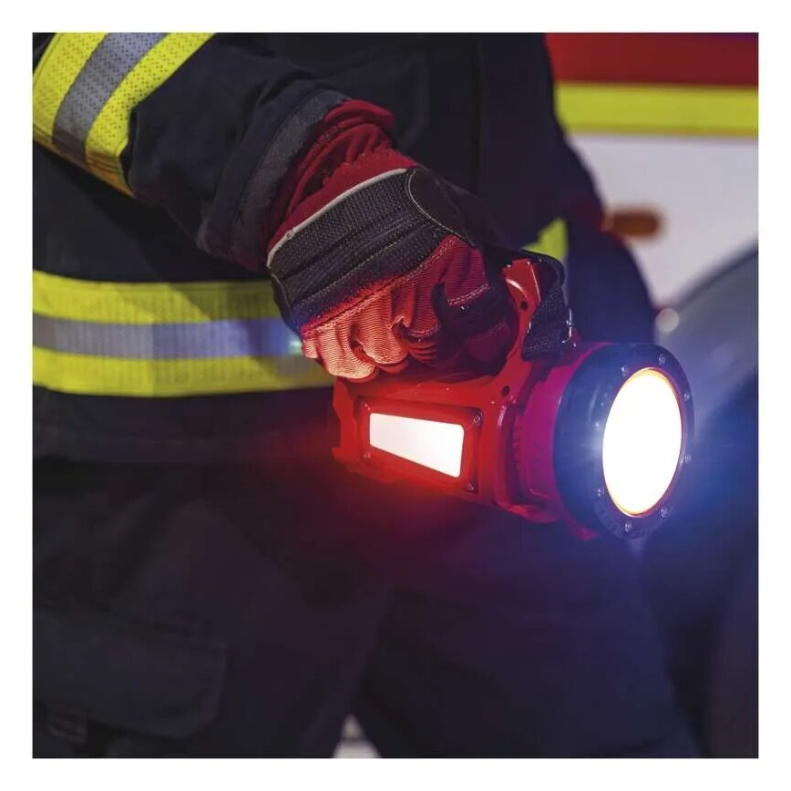 Lanterna recarregável LED LED/3,7V IP44 1000 lm 15000mAh