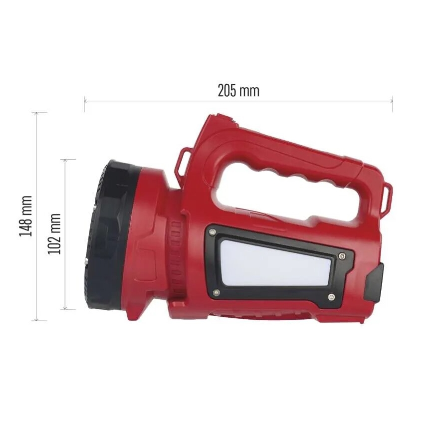 Lanterna recarregável LED LED/3,7V IP44 1000 lm 15000mAh