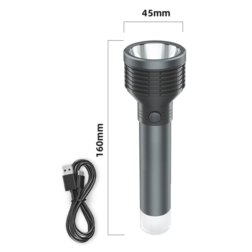Lanterna recarregável LED LED/4,5W/3,7V 1200 mAh