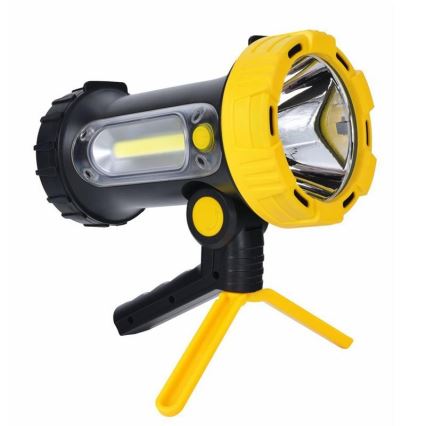 Lanterna recarregável LED LED/5W/4000mAh + LED/3W