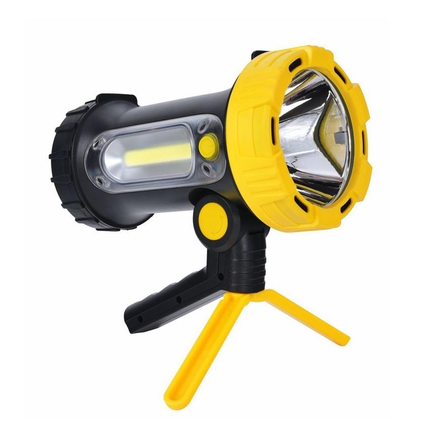 Lanterna recarregável LED LED/5W/4000mAh + LED/3W