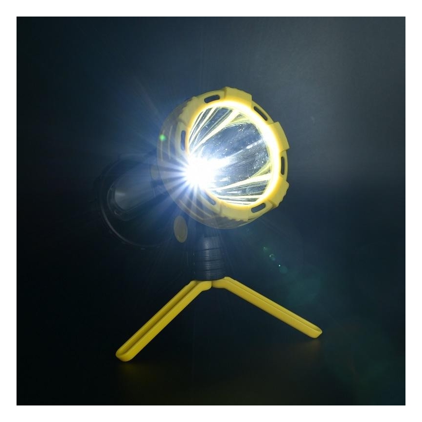 Lanterna recarregável LED LED/5W/4000mAh + LED/3W