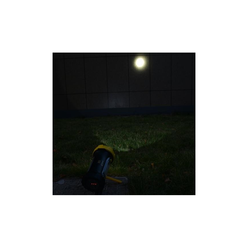 Lanterna recarregável LED LED/5W/4000mAh + LED/3W