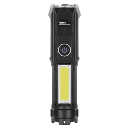 Lanterna recarregável LED LED/USB/3,7V IP44 150 lm 1200mAh