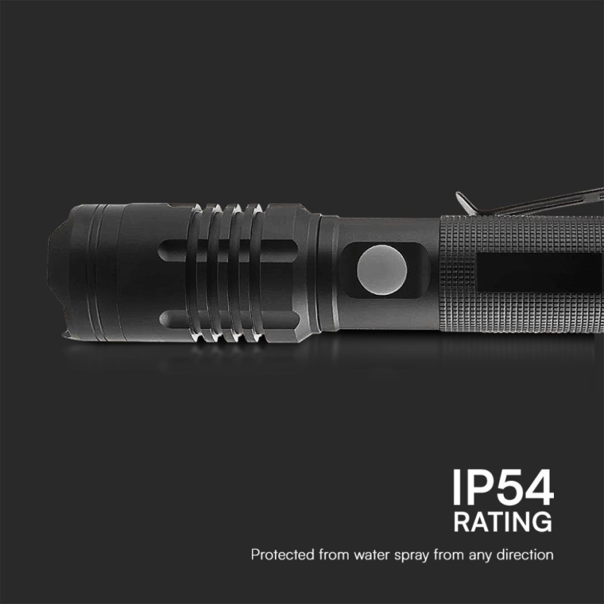 Lanterna recarregável LED USB LED/10W/5V IP54 1000 lm