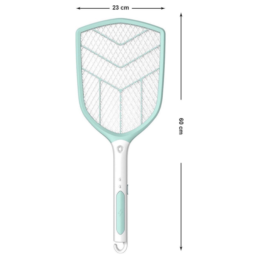 Armadilha elétrica para insetos LED 1200 mAh/4,2V
