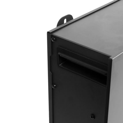 Lareira elétrica de parede LED com aquecimento LED/2000W/230V 48x91 cm + controlo remoto