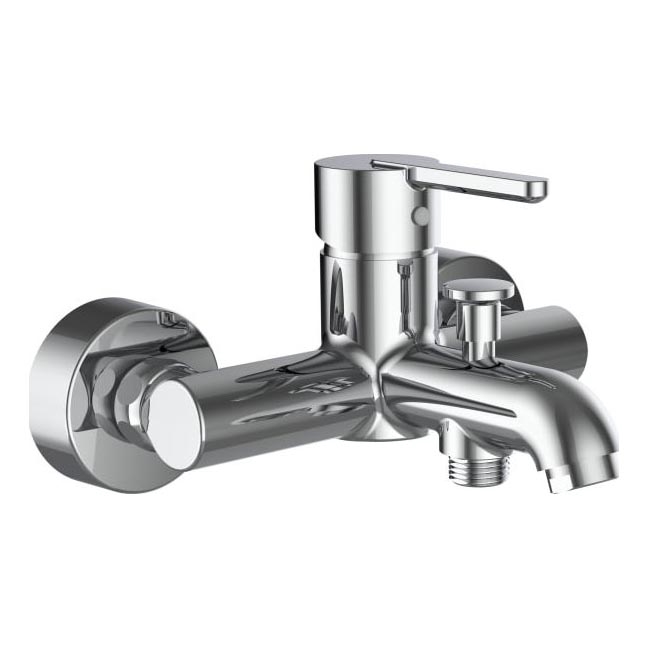LAUFEN H3210810044001 - Torneira de banheira LUA cromado brilhante