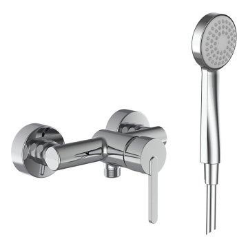LAUFEN H3310810041311 - Conjunto de duche com misturador LUA, cromado brilhante