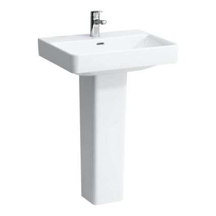 LAUFEN H8109630001091 - Lavatório de bancada/suspenso na parede PRO 60x46,5 cm cerâmica/branco