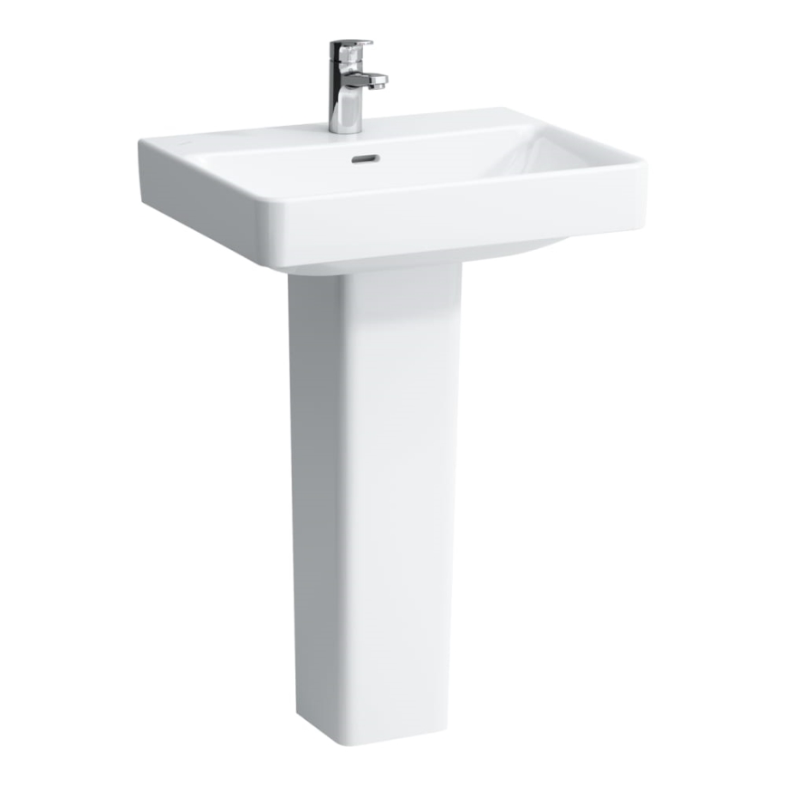 LAUFEN H8109630001091 - Lavatório de bancada/suspenso na parede PRO 60x46,5 cm cerâmica/branco