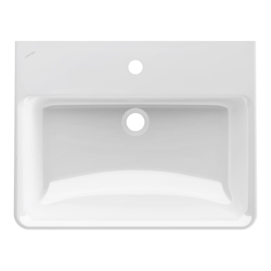 LAUFEN H8109630001091 - Lavatório de bancada/suspenso na parede PRO 60x46,5 cm cerâmica/branco