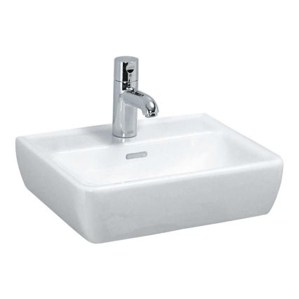 LAUFEN H8119510001041 - Lavatório de bancada/suspenso na parede PRO 45x34 cm cerâmica/branco