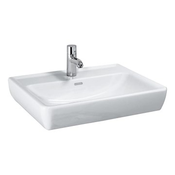 LAUFEN H8189510001041 - Lavatório de bancada/suspenso na parede PRO 55x48 cm cerâmica/branco
