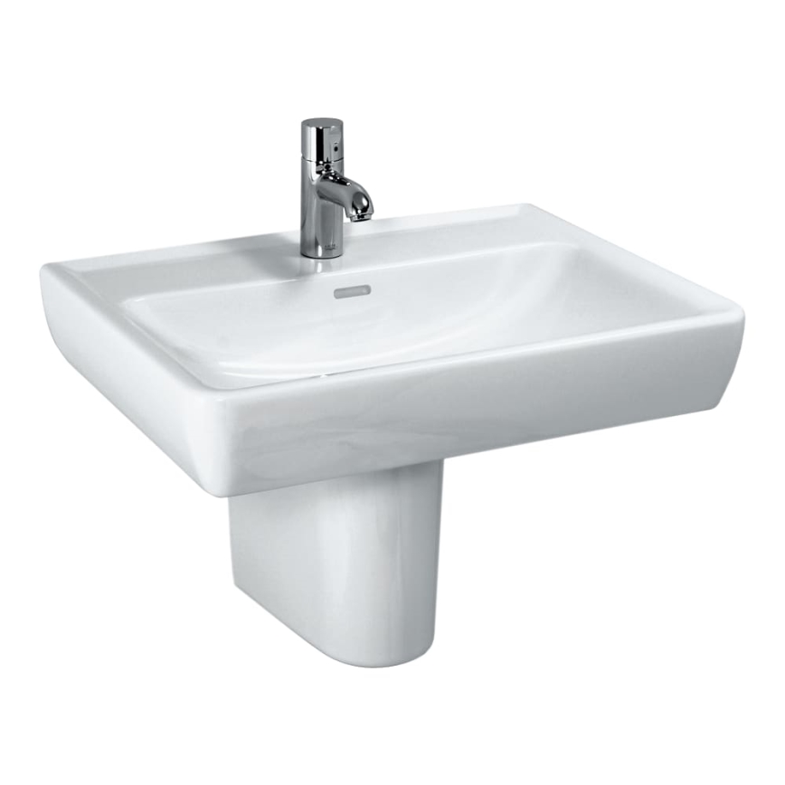 LAUFEN H8189510001041 - Lavatório de bancada/suspenso na parede PRO 55x48 cm cerâmica/branco