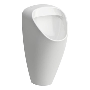 LAUFEN H8410610000001 - Mictório CAPRINO com entrada de água interna, saída traseira, cerâmica/branco